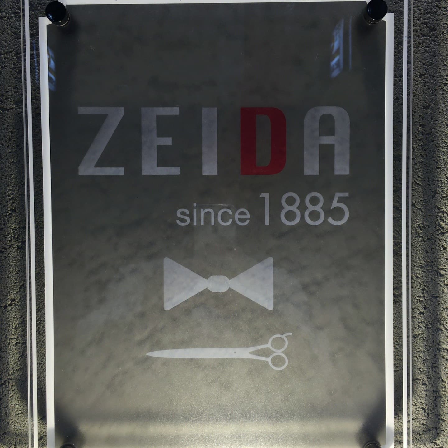 理容店　店舗看板