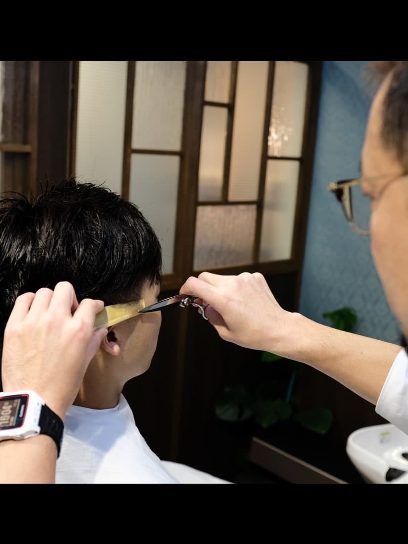 個室　プライベート　理容